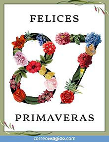 Felices 87 primaveras