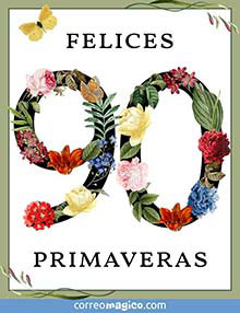 Felices 90 primaveras