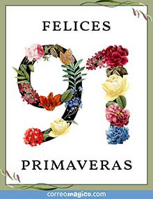 Felices 91 primaveras