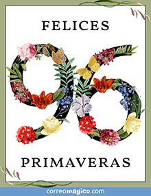 Felices 96 primaveras