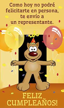 Amedrentador George Bernard solamente Tarjetas para whatsapp de Cumpleaños gratis - Ingresa desde tu movil y  descarga tus tarjetas para enviar por whatsapp