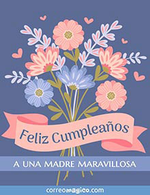 Feliz Cumpleaos a una madre maravillosa