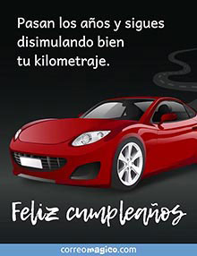 Pasan los aos y sigues disimulando bien tu kilometraje.  Feliz cumpleaos