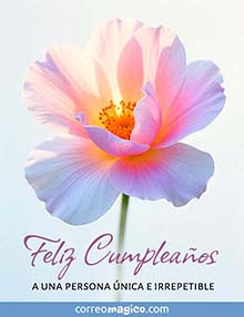 Feliz Cumpleaos a una persona nica e irrepetible