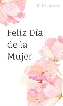 Feliz da de la Mujer