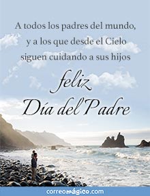 A todos los padres del mundo, y a los que desde el Cielo siguen cuidando a sus hijos... feliz Da del Padre