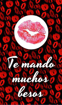 Te mando muchos besos