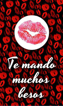 Te mando muchos besos