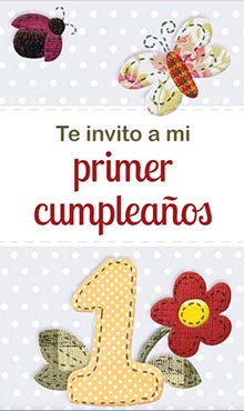 Te invito a mi primer Cumpleaos