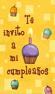 Te invito a mi cumpleaños...