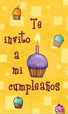 Te invito a mi cumpleaos