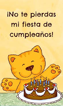 No te pierdas mi fiesta de cumpleaos...