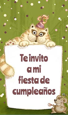 Te invito a mi fiesta de Cumpleaos