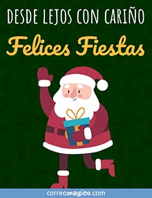 Desde lejos con cario -
 Felices Fiestas