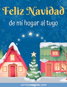 Feliz Navidad de mi hogar al tuyo