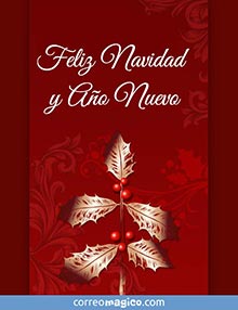 Feliz Navidad y Ao nuevo