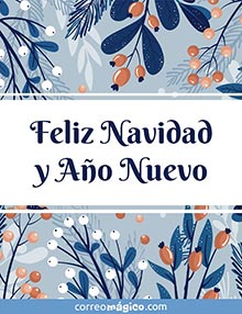 Feliz Navidad y Ao Nuevo