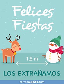 Felices Fiestas - 
LOS EXTRAAMOS