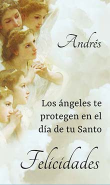 Los angeles te protegen el el dia de tu Santo