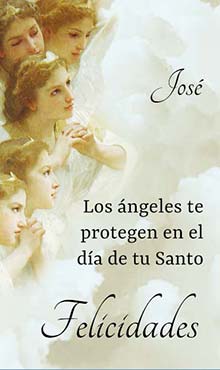 Los angeles te protegen el el dia de tu Santo