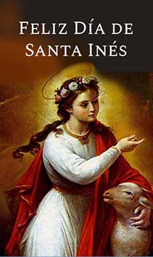 Feliz día de Santa Inés
