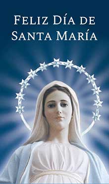 Feliz dia de Santa Mara