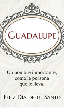 Un nombre importante, como la persona que lo lleva. Feliz dia