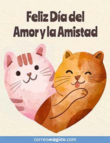 Feliz Da del Amor y la Amistad