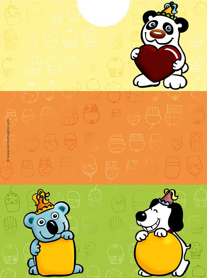 Correomagico Tarjetas De Cumpleaños Para Imprimir Y Personalizar