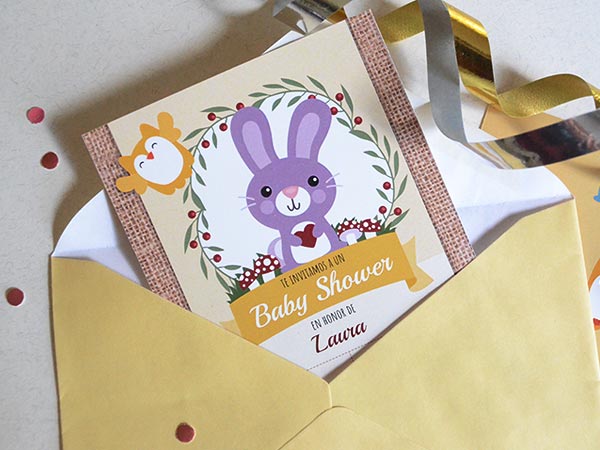 Set de Invitaciones - babyshower