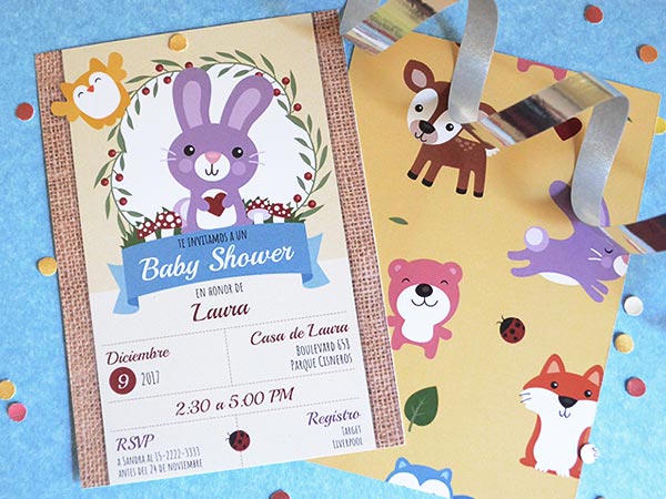 Set de Invitaciones - babyshower