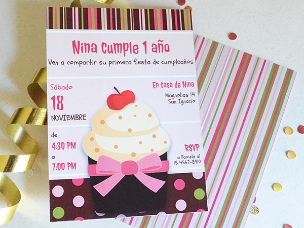 Set de Invitaciones para imprimir