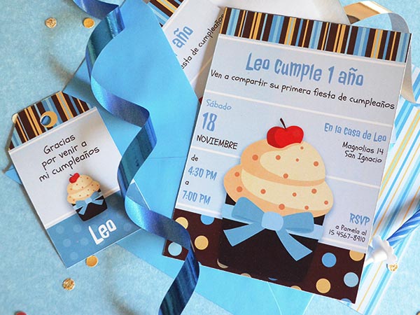 Set de Invitaciones - babyshower