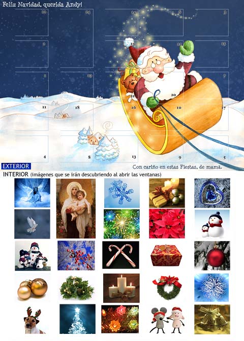 Calendario navideo
para nios. calendarionav_volando