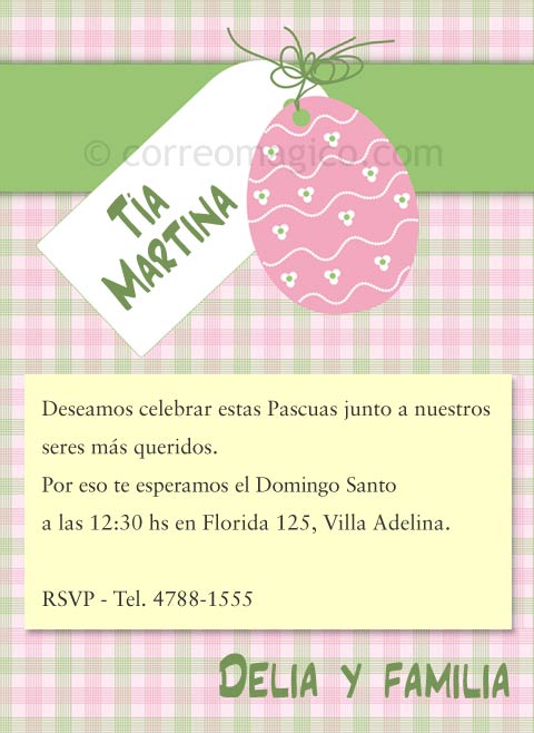 Invitaciones para Pascuas<br>
(9 x 12 cm) . invpascuas_huevito