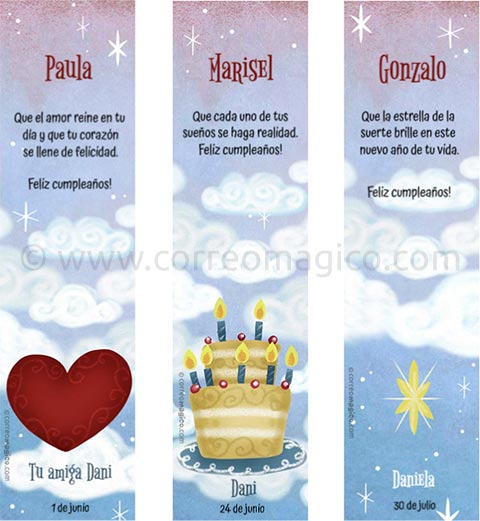 Set de 3 sealadores para personalizar e imprimir. sencumple_suenos