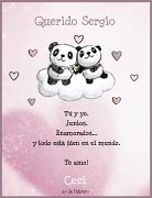 Calendarios para imprimir de Amor. Te envío mi amor