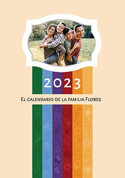 Sealador para imprimir. Calendario 2023 Fotos - Portada
