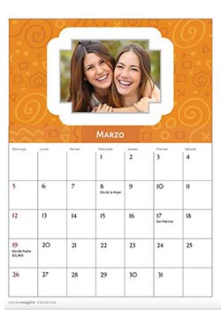 Sealador para imprimir. Marzo - Calendario 2023 Fotos