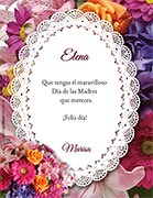 Tarjeta de Da de las Madres para imprimir. Mereces un maravilloso da