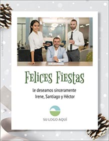 Tarjeta de Da de navidad para imprimir. Decoraciones 