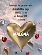 Globos en el cielo