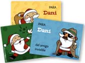 Tarjetas de Navidad para imprimir. Para regalitos del amigo invisible