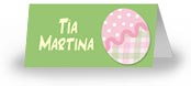 Invitaciones de Pascuas para imprimir. Huevito de Pascuas