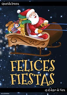 Tarjetas de Navidad para imprimir. Felices Fiestas