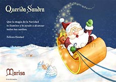 Tarjetas de Navidad para imprimir. Ilusin navidea