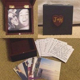 caja de recuerdos san valentin
